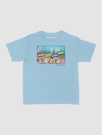 wish you were here baby tee - In Print We Trust
