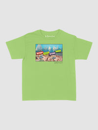 wish you were here baby tee - In Print We Trust