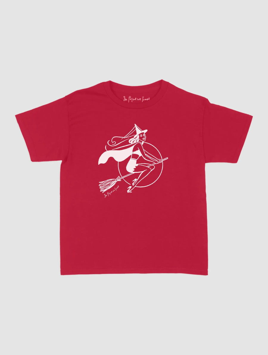 witch baby tee - In Print We Trust