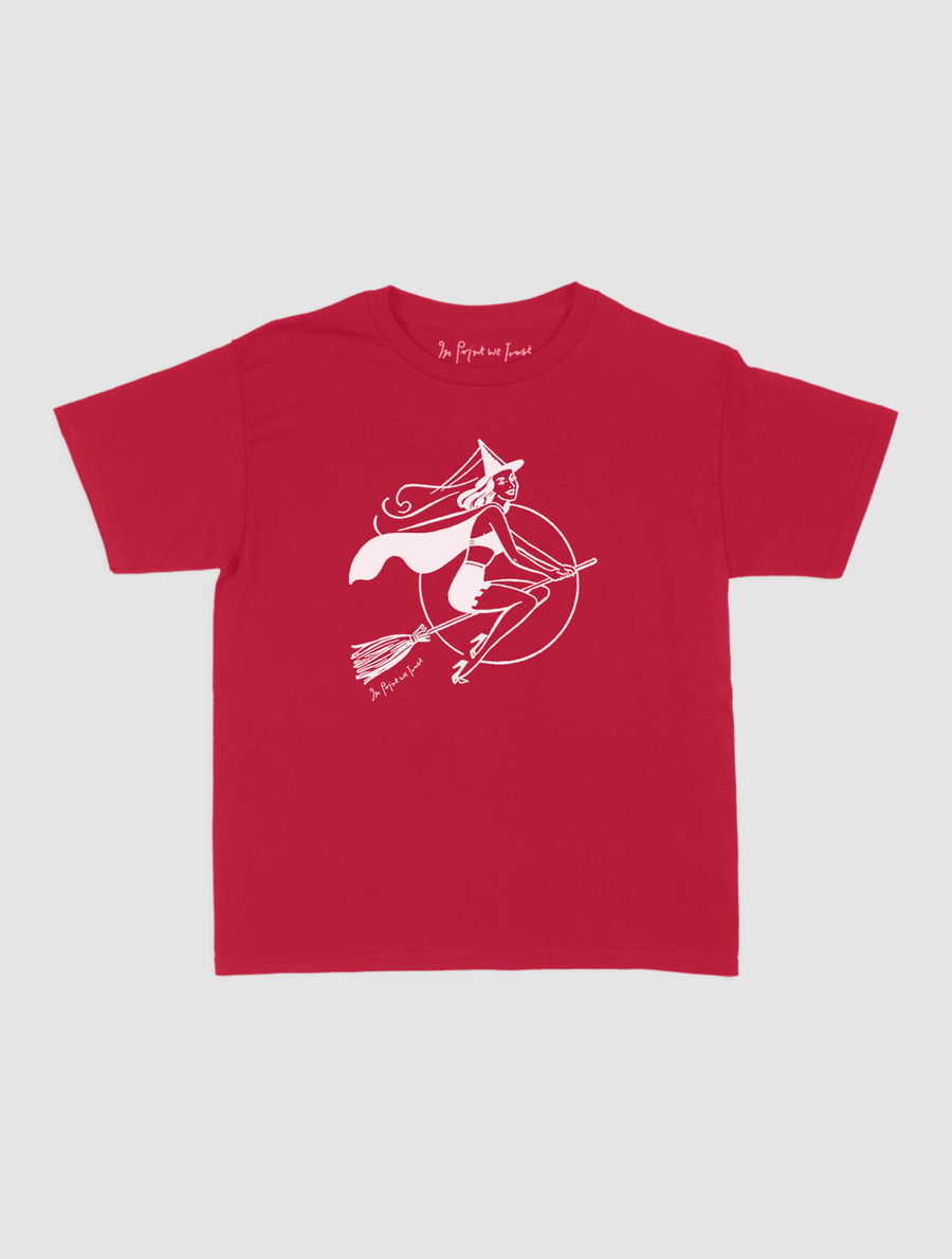 witch baby tee - In Print We Trust