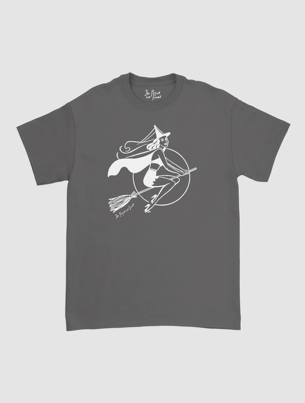 witch classic tee - In Print We Trust