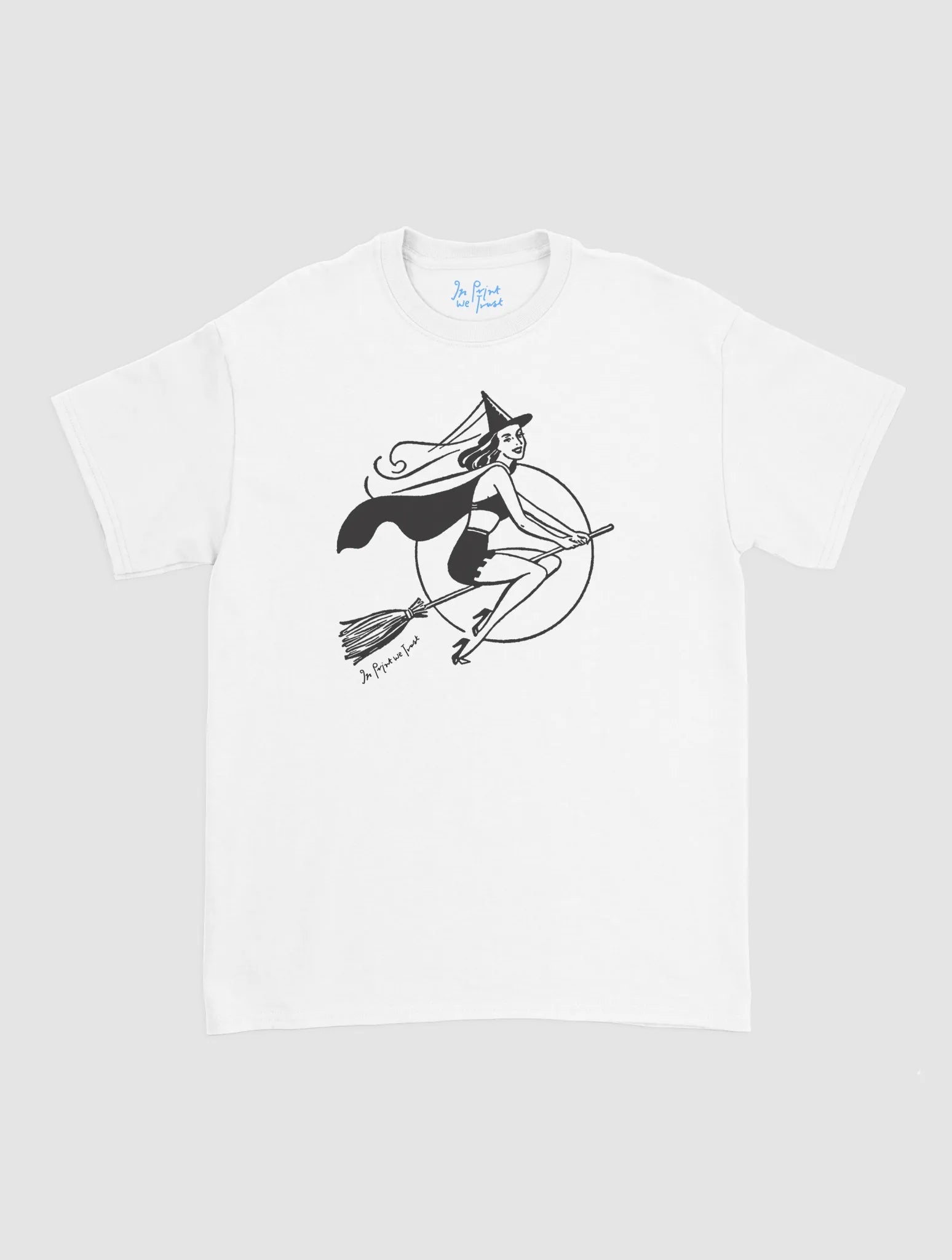 witch classic tee - In Print We Trust