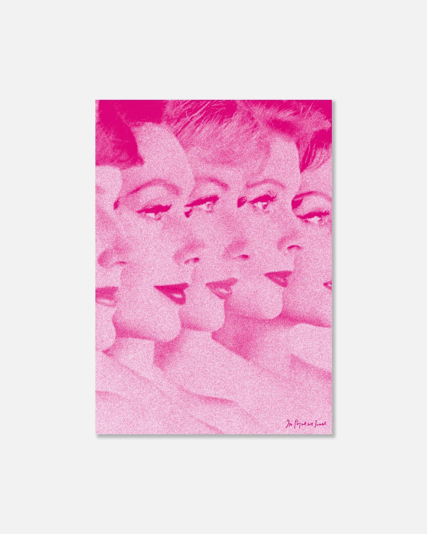 women poster print - In Print We Trust