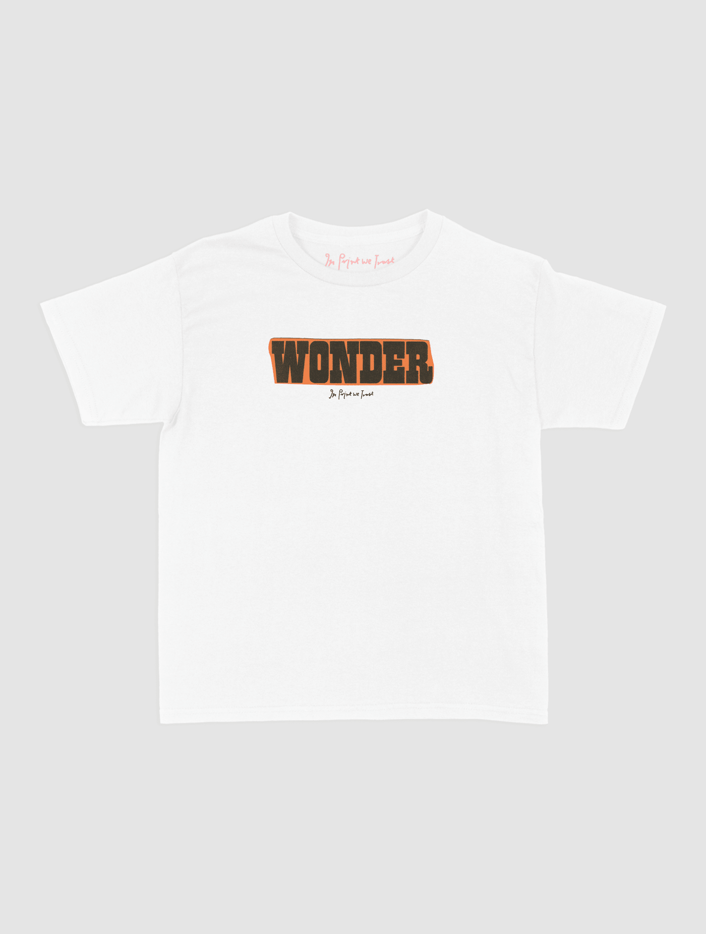 wonder baby tee - In Print We Trust