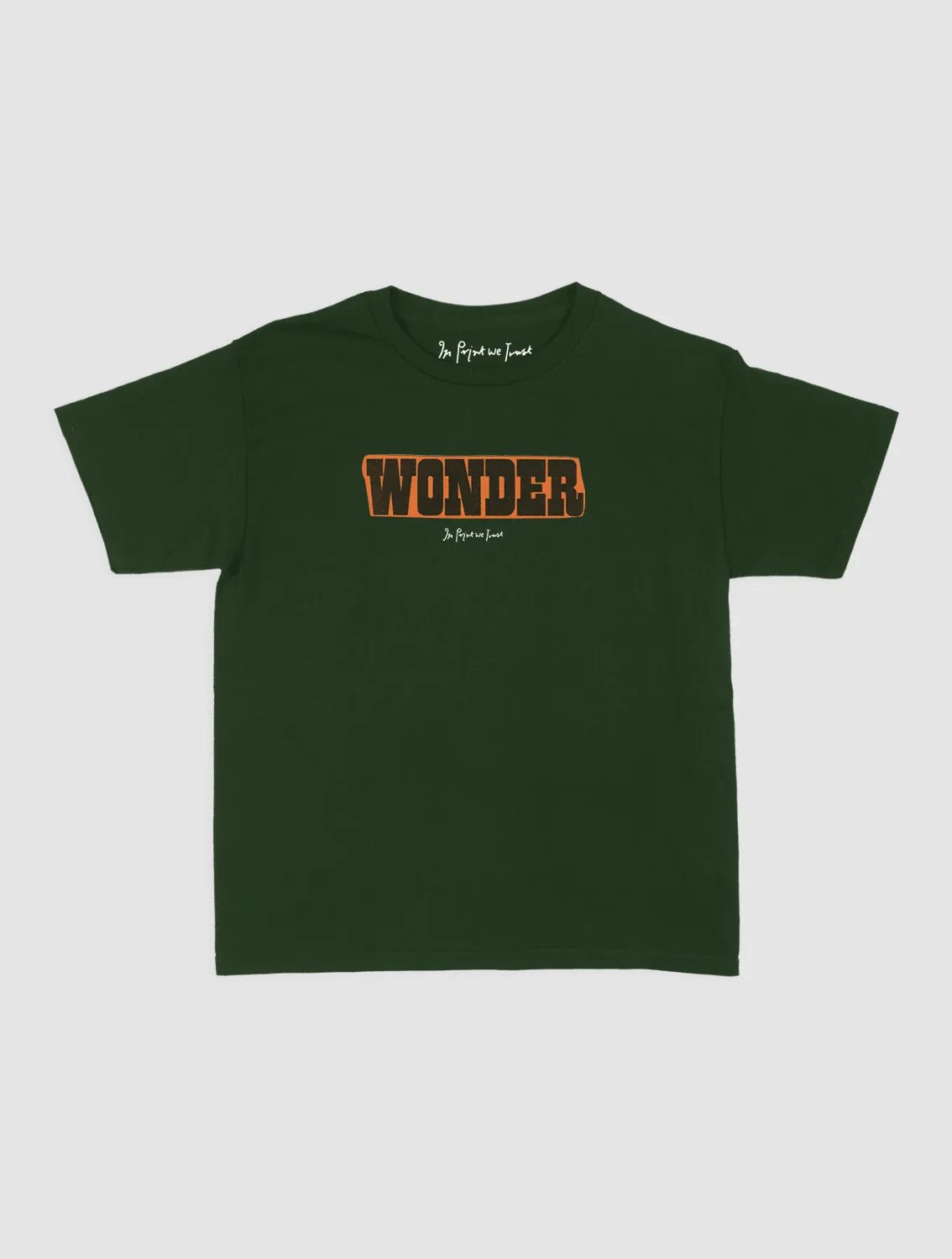 wonder baby tee - In Print We Trust
