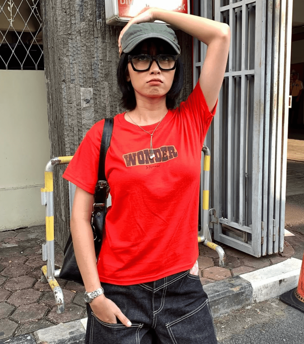 wonder baby tee - In Print We Trust