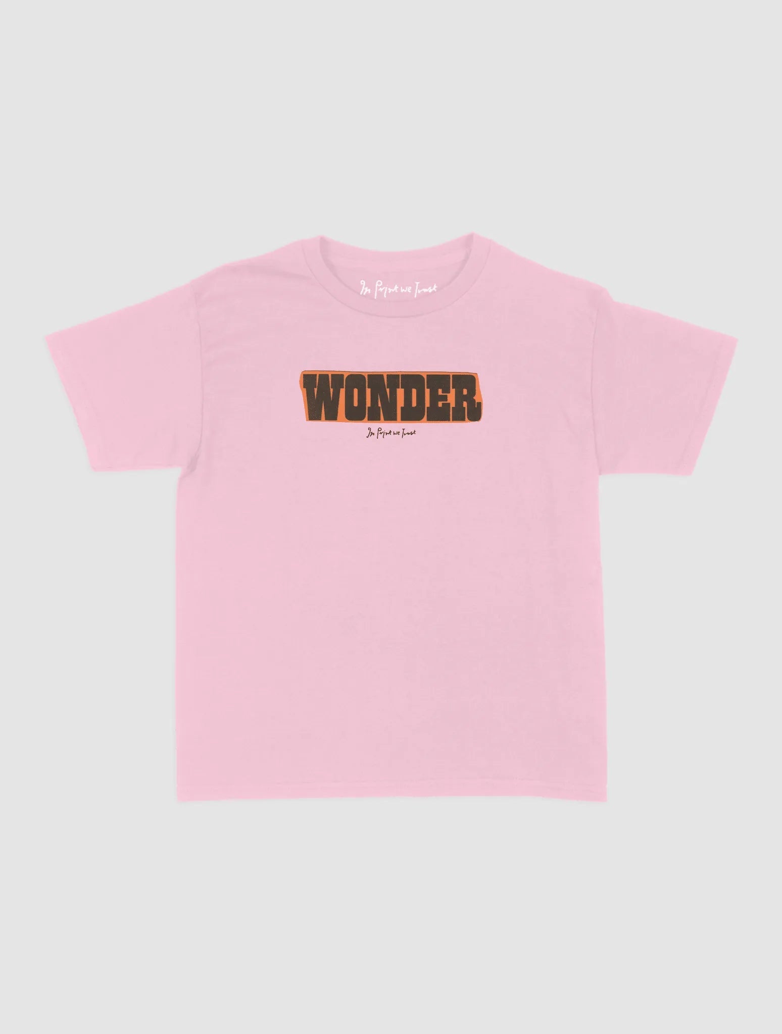 wonder baby tee - In Print We Trust