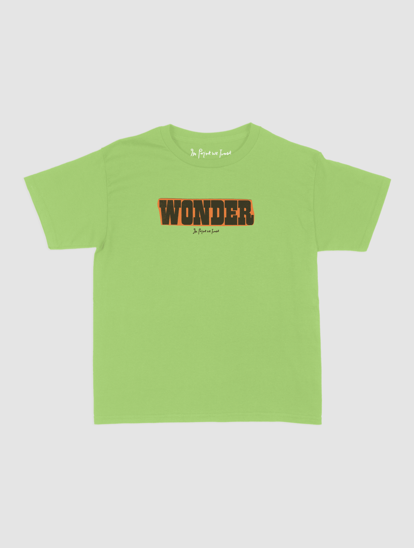 wonder baby tee - In Print We Trust