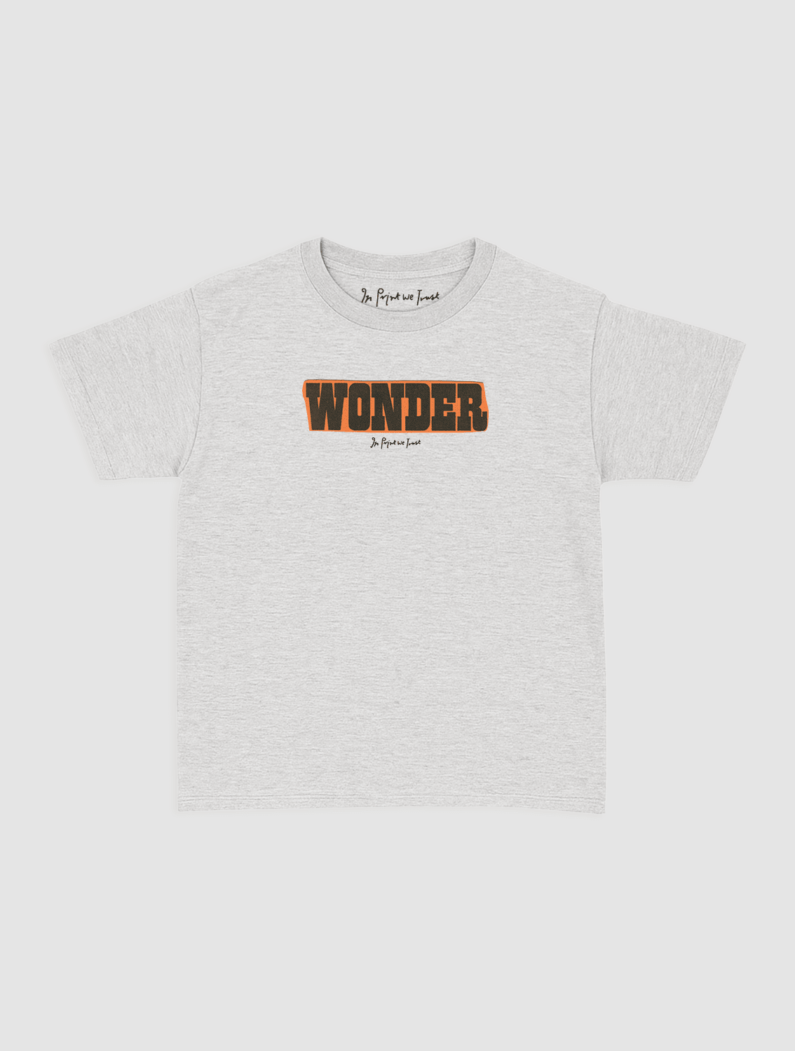 wonder baby tee - In Print We Trust