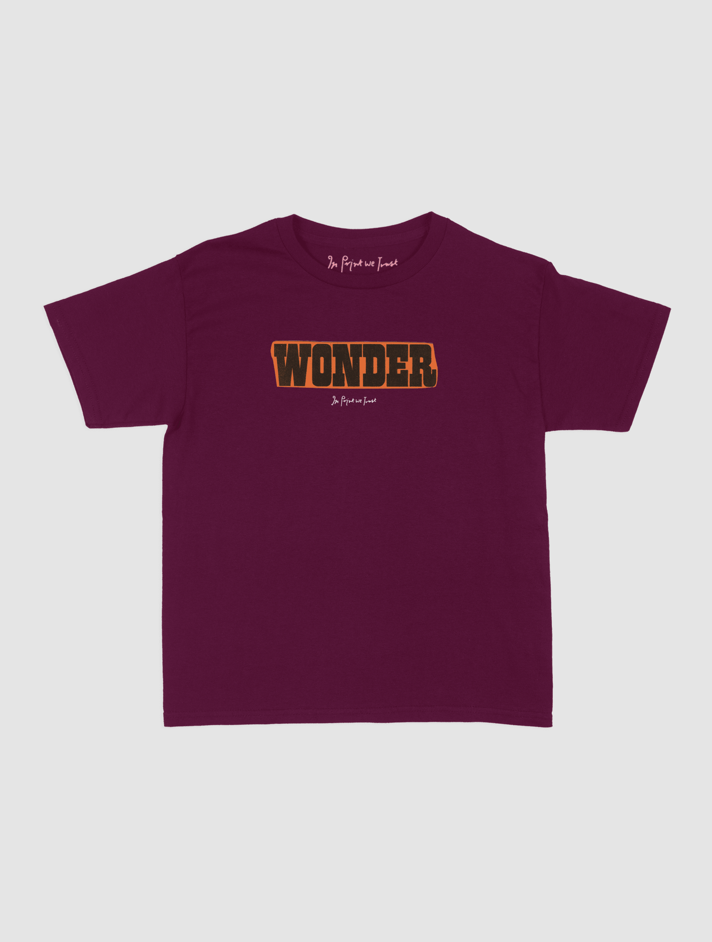 wonder baby tee - In Print We Trust