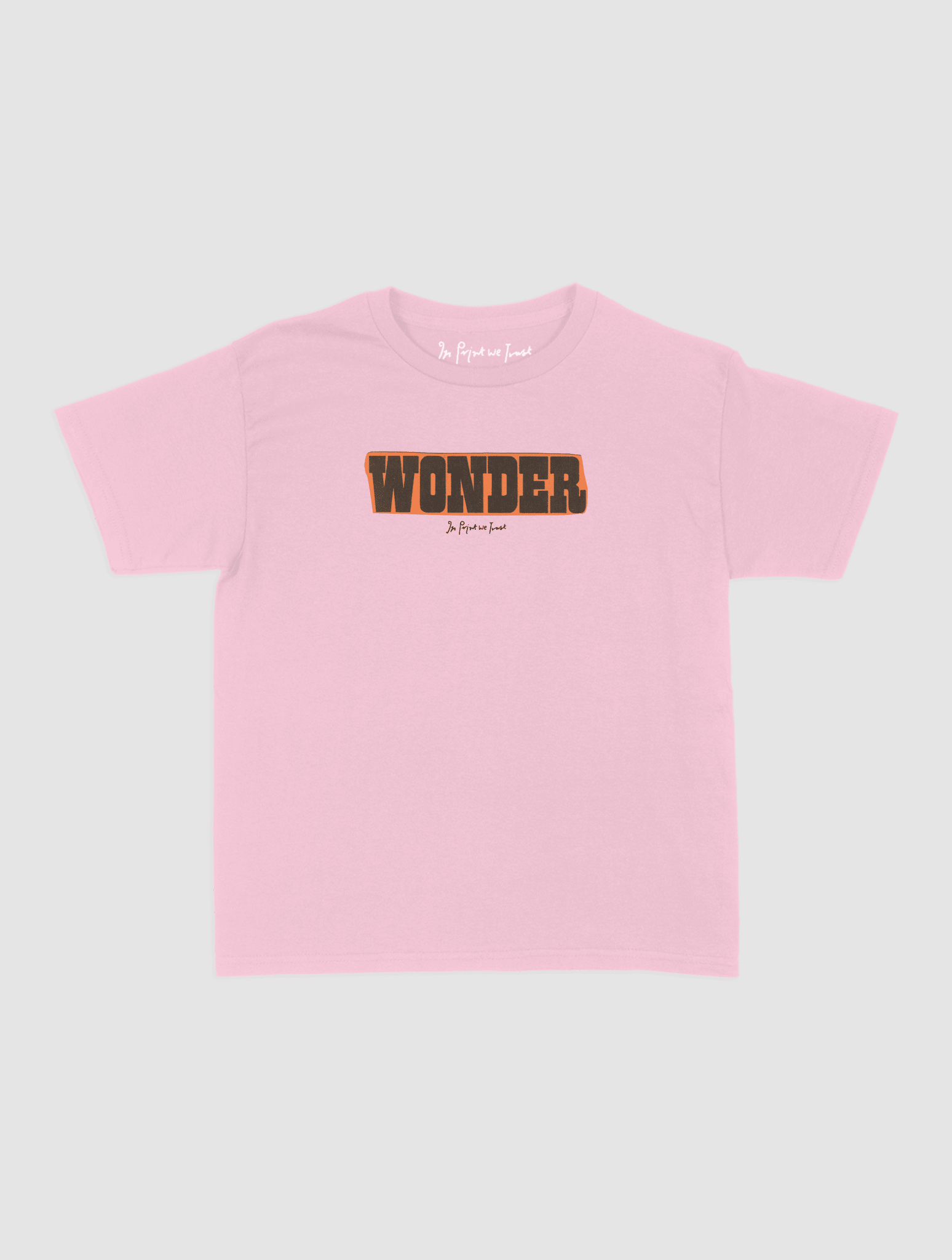 wonder baby tee - In Print We Trust