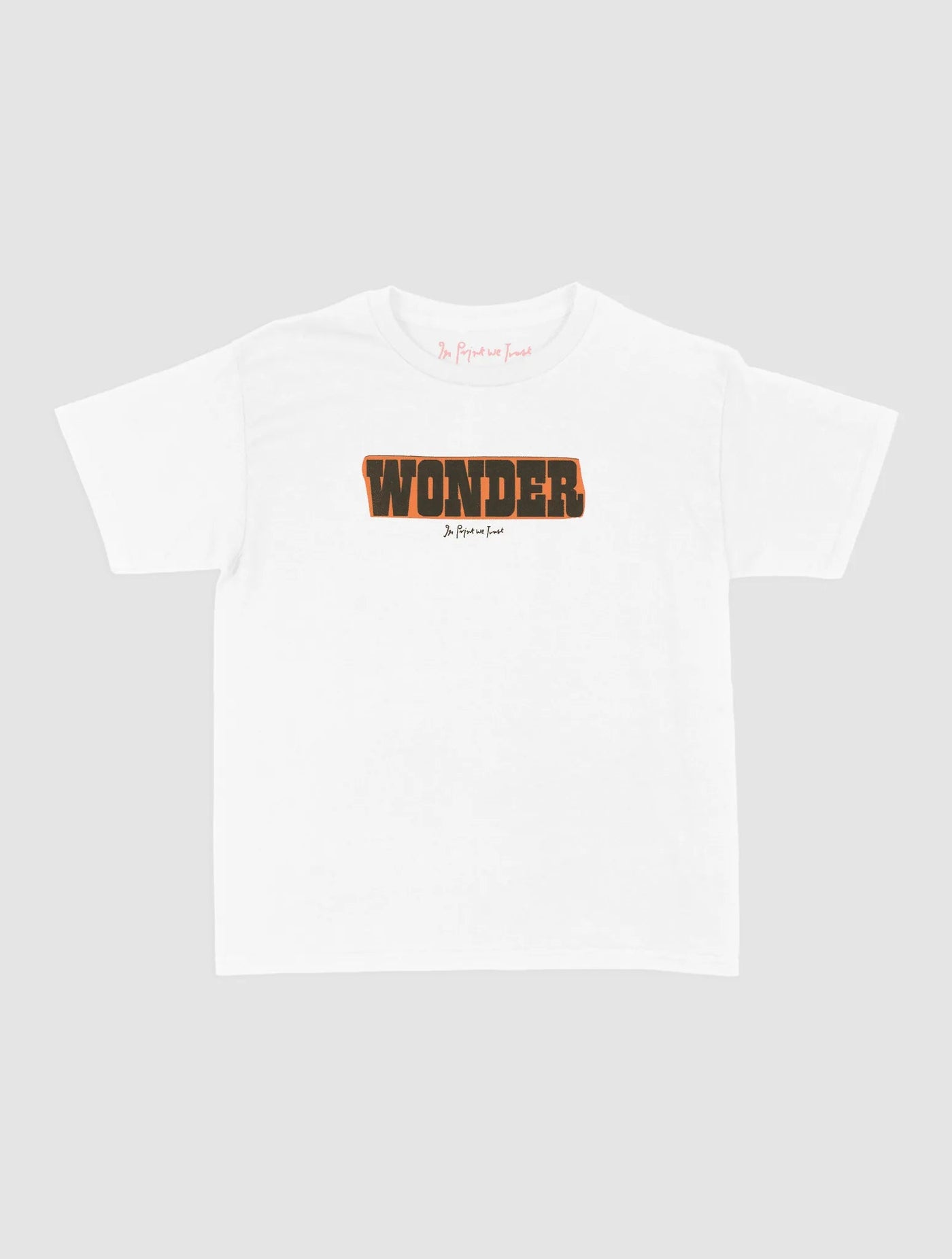 wonder baby tee - In Print We Trust