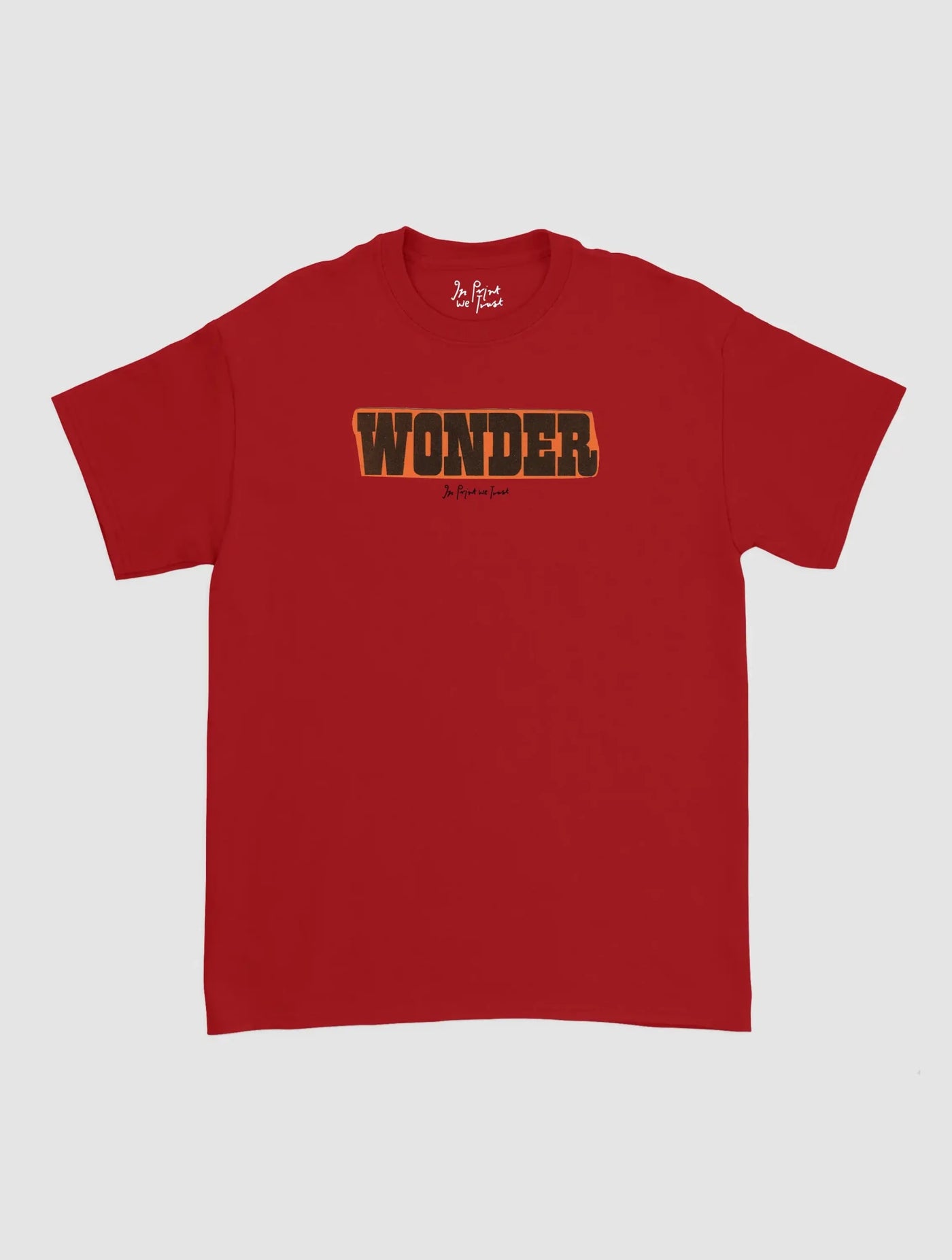 wonder classic tee - In Print We Trust