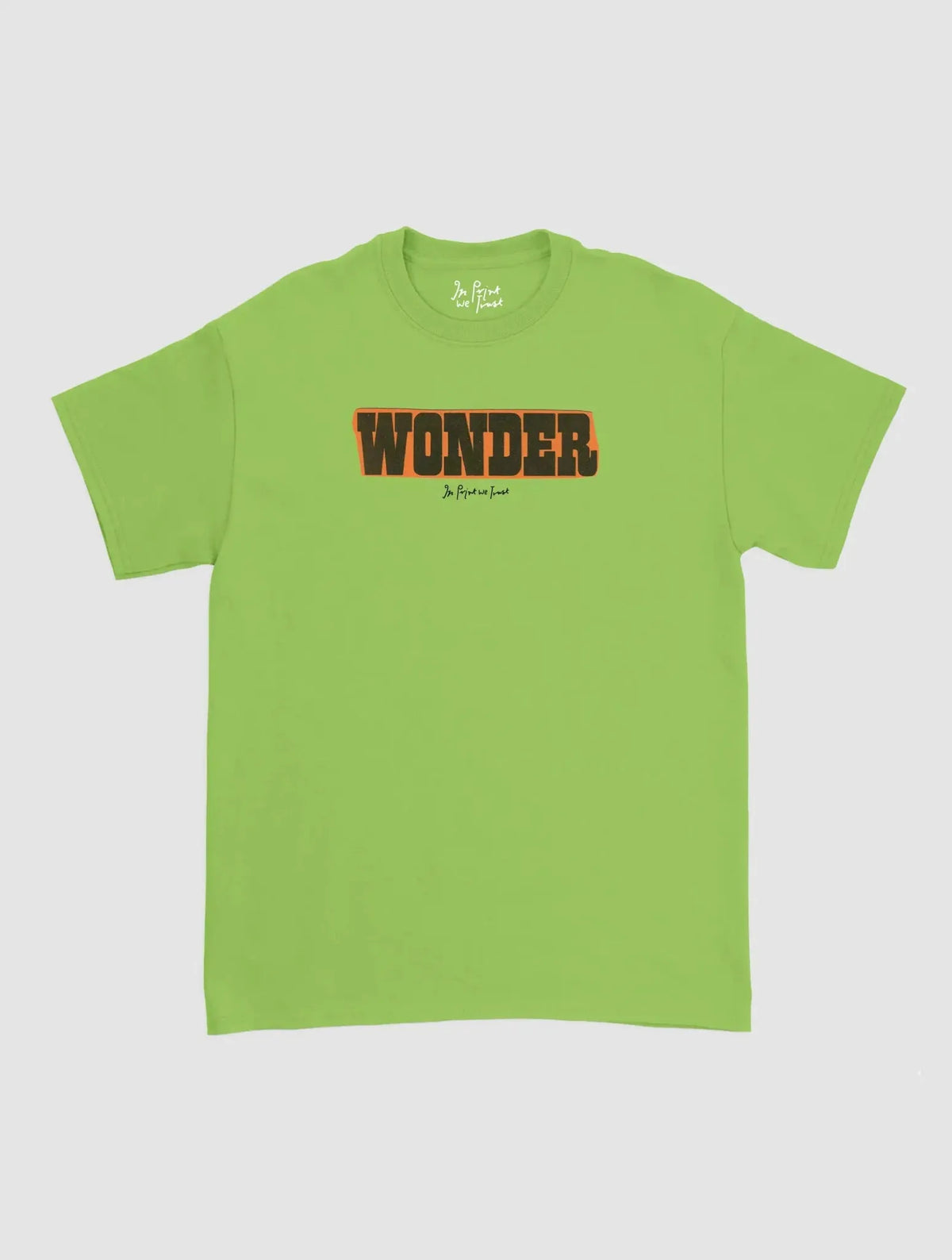wonder classic tee - In Print We Trust