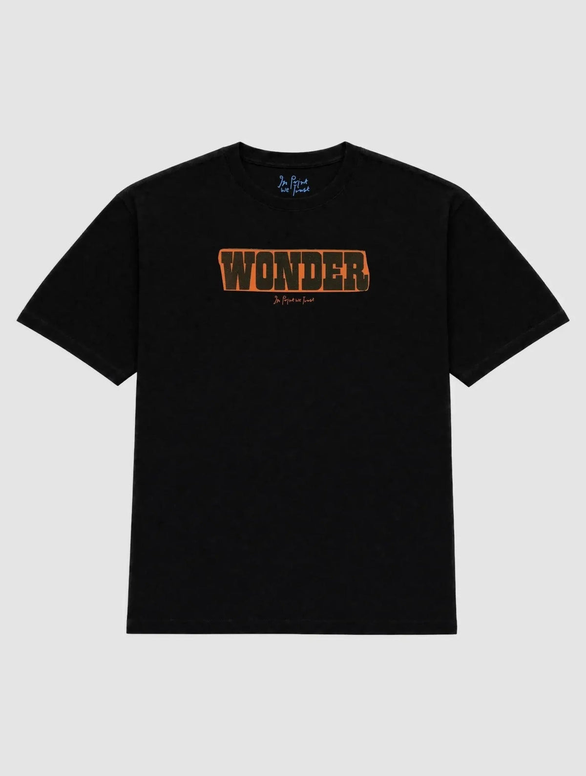 wonder heavyweight tee - In Print We Trust
