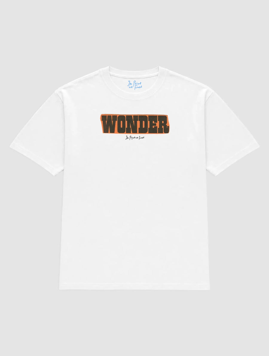 wonder heavyweight tee - In Print We Trust