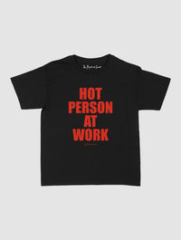 work baby tee - In Print We Trust