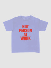 work baby tee - In Print We Trust
