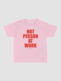 work baby tee - In Print We Trust