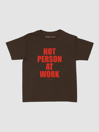 work baby tee - In Print We Trust