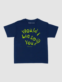 would i lie to you baby tee - In Print We Trust
