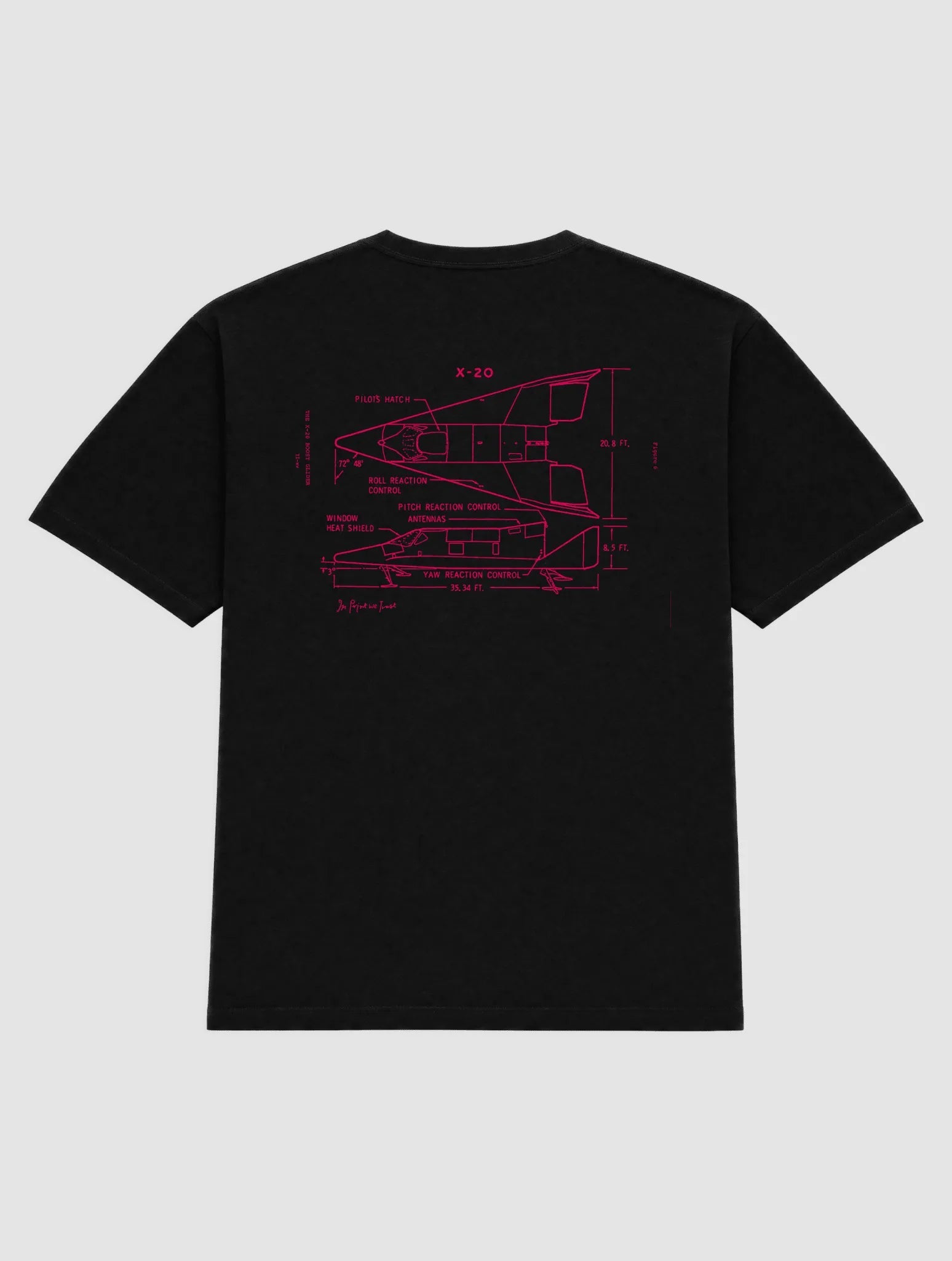 x-20 heavyweight tee - In Print We Trust