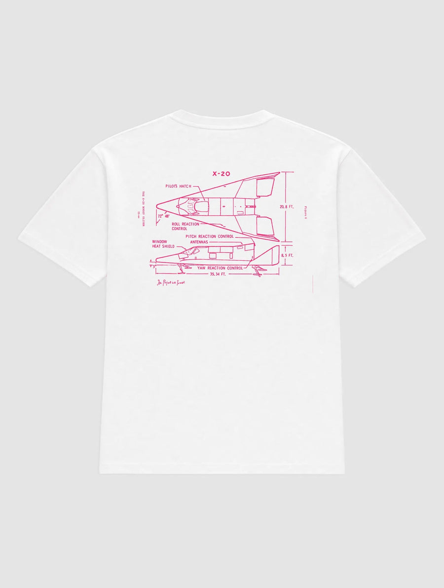 x-20 heavyweight tee - In Print We Trust