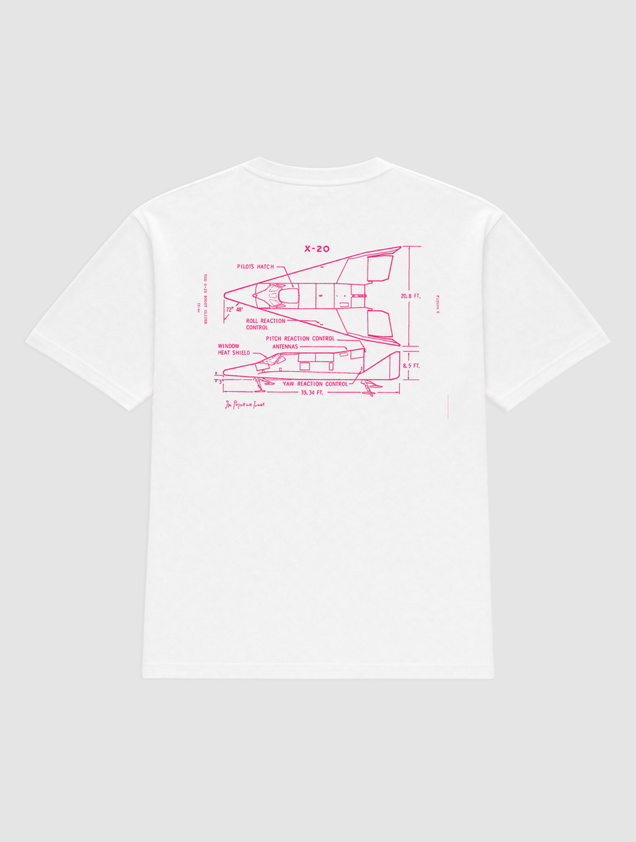 x - 20 heavyweight tee - In Print We Trust