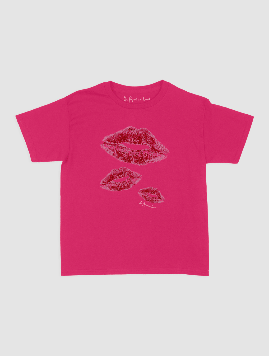XOXO baby tee - In Print We Trust