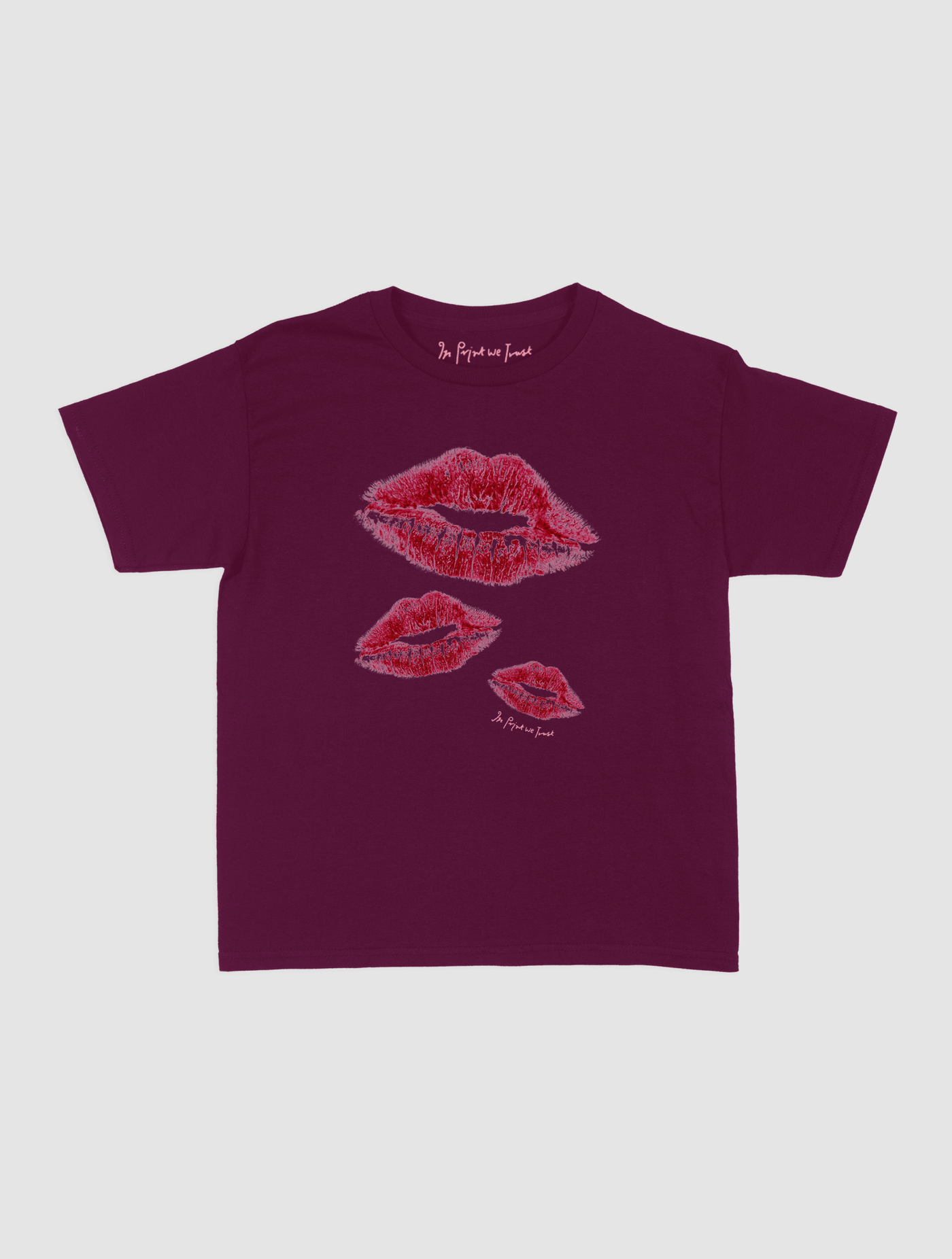 XOXO baby tee - In Print We Trust