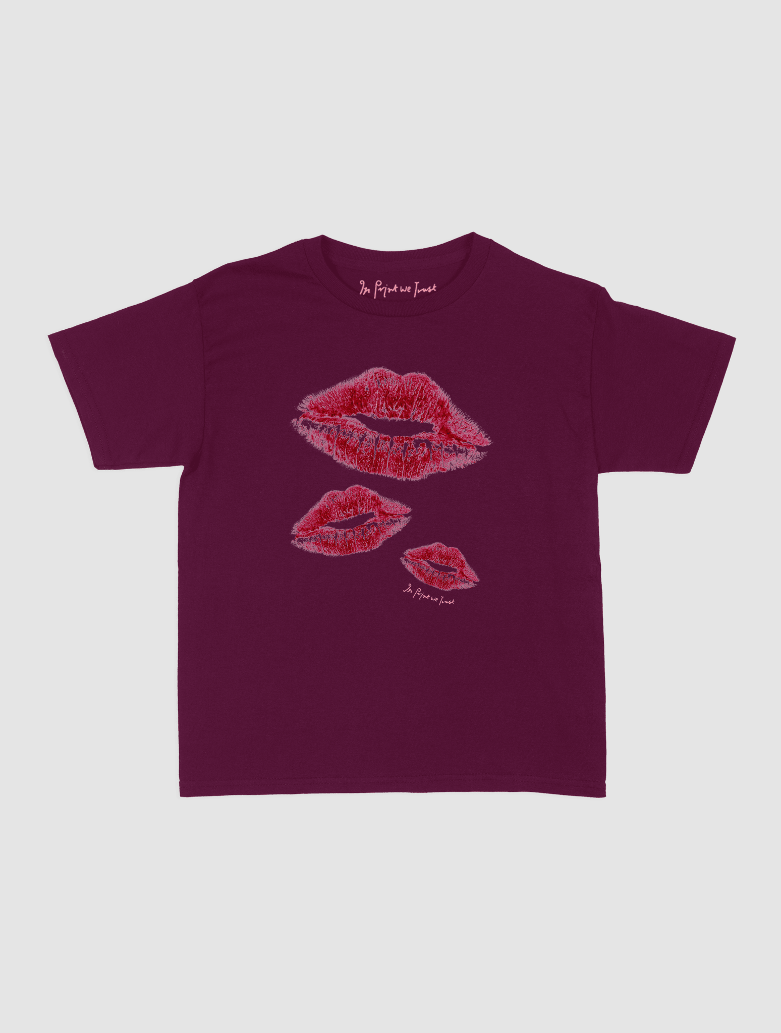 XOXO baby tee - In Print We Trust