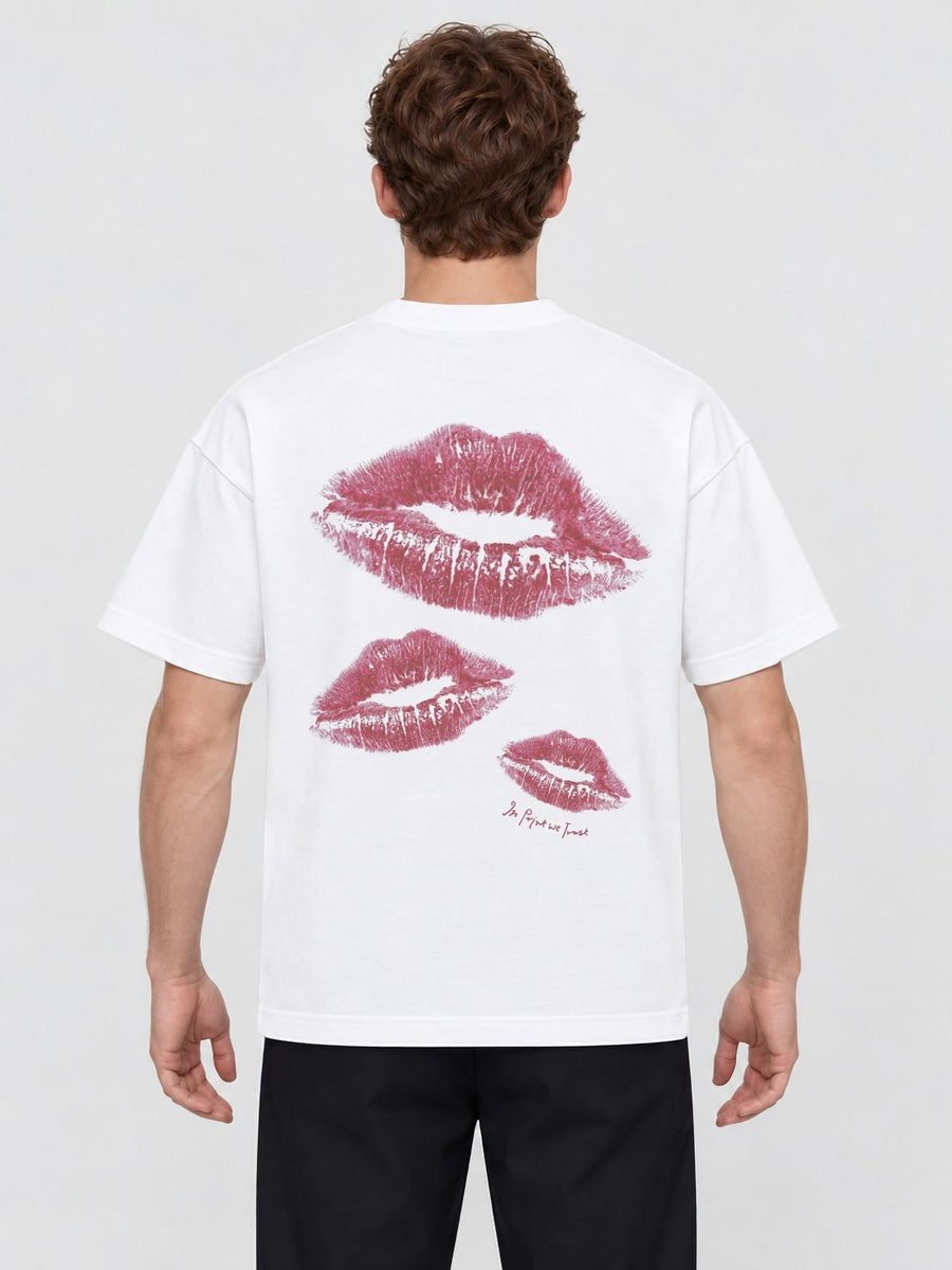 xoxo heavyweight tee - In Print We Trust