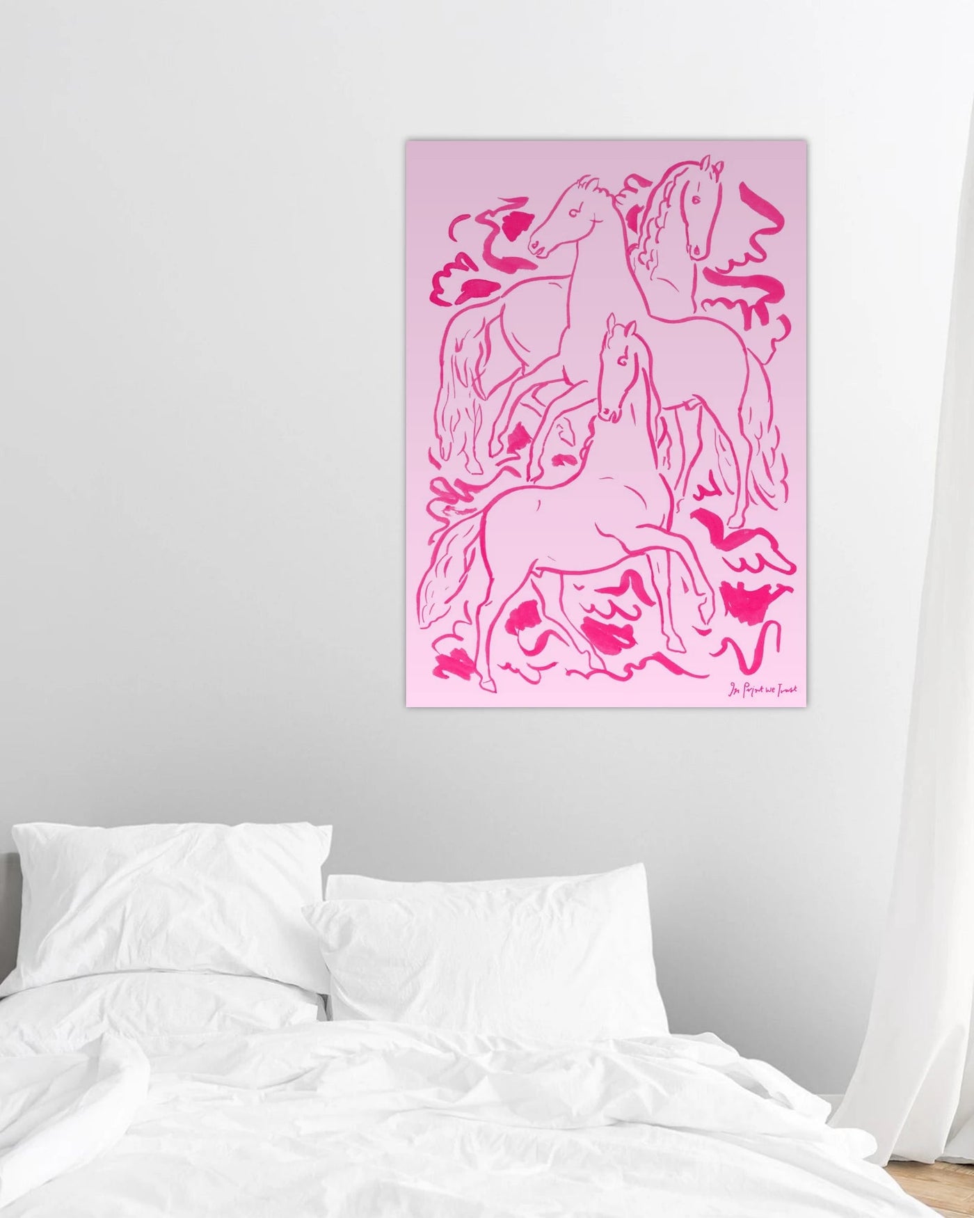 year of the horse print - In Print We Trust