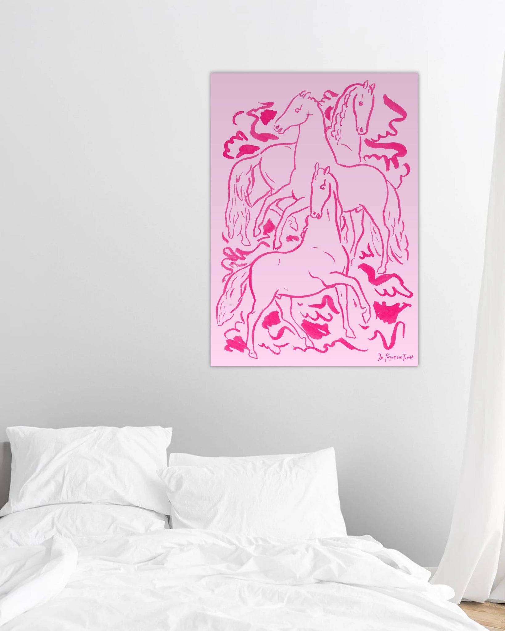 year of the horse print - In Print We Trust