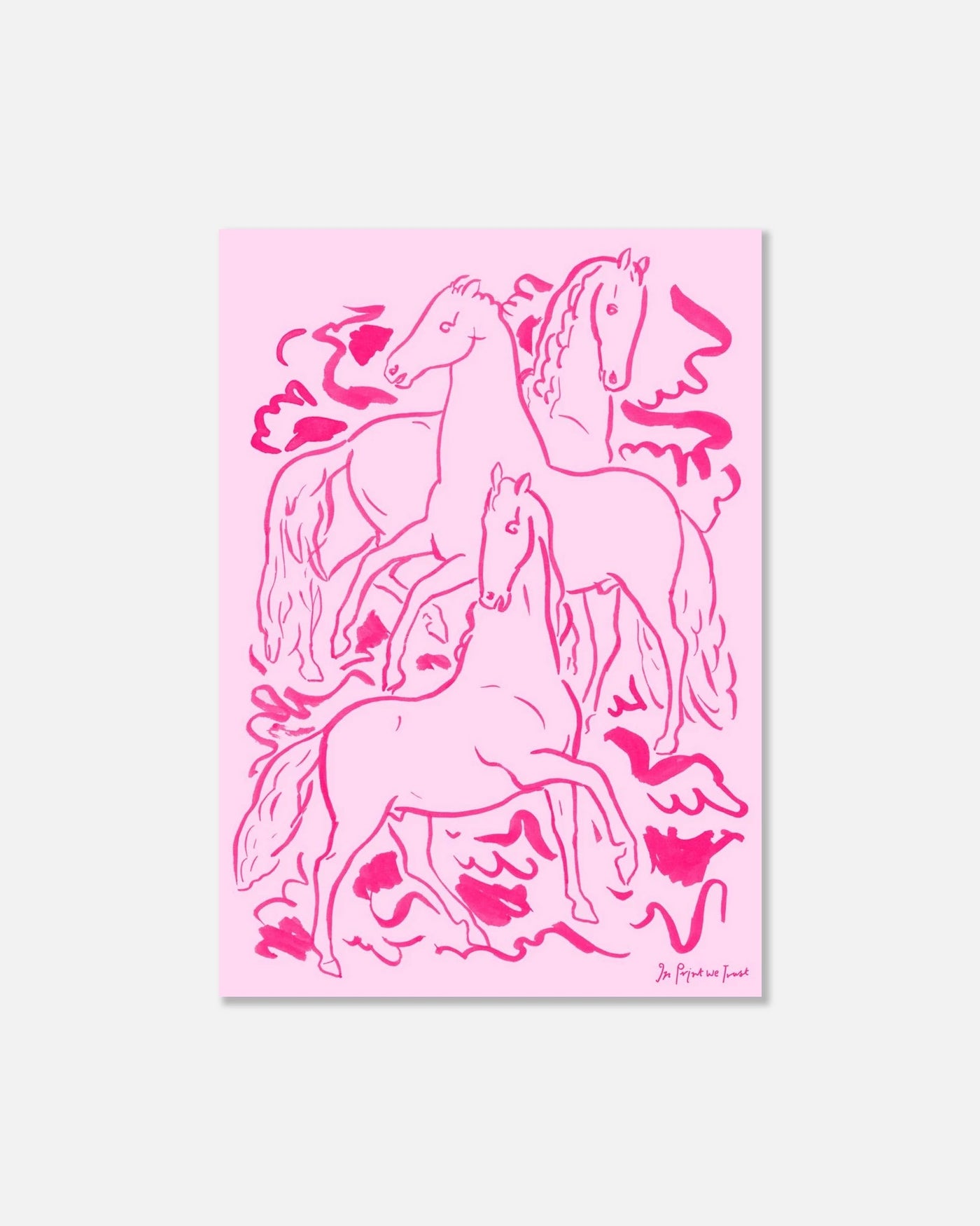 year of the horse print - In Print We Trust