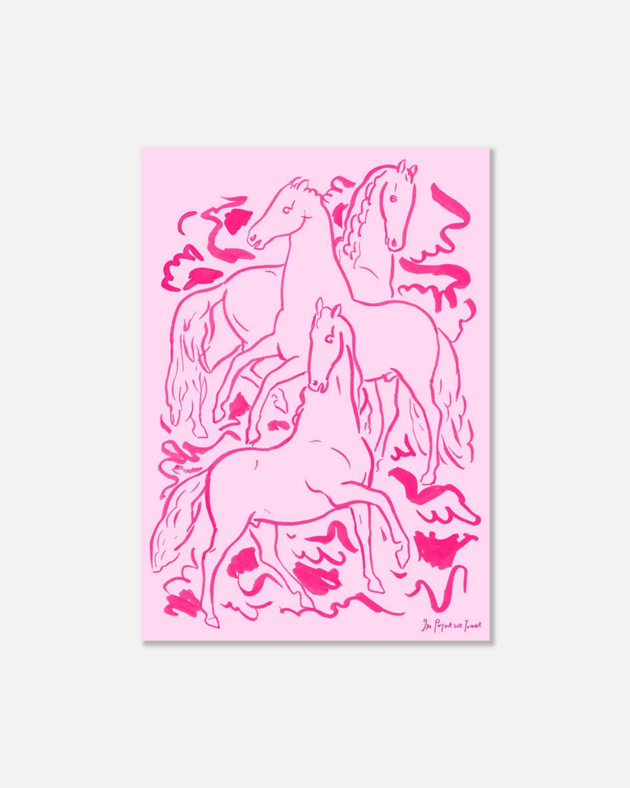 year of the horse print - In Print We Trust