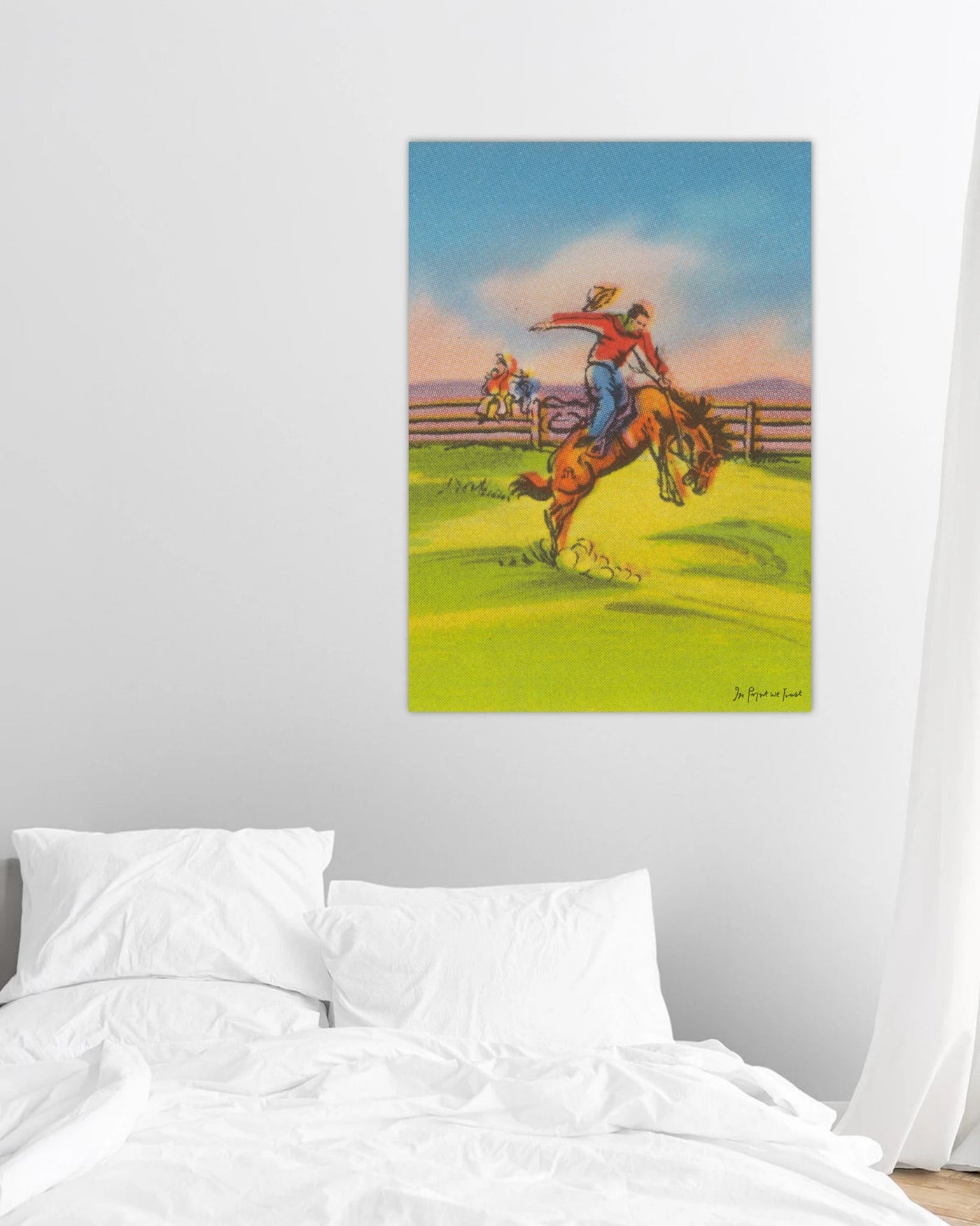 yeehaw poster print - In Print We Trust