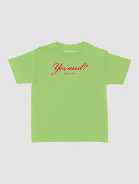 yes, and? baby tee - In Print We Trust