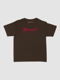 yes, and? baby tee - In Print We Trust