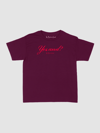 yes, and? baby tee - In Print We Trust