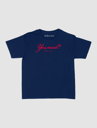 yes, and? baby tee - In Print We Trust