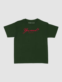 yes, and? baby tee - In Print We Trust