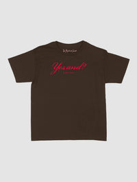 yes, and? baby tee - In Print We Trust