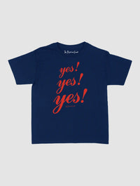 yes yes yes baby tee