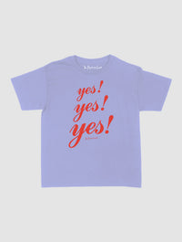 yes yes yes baby tee