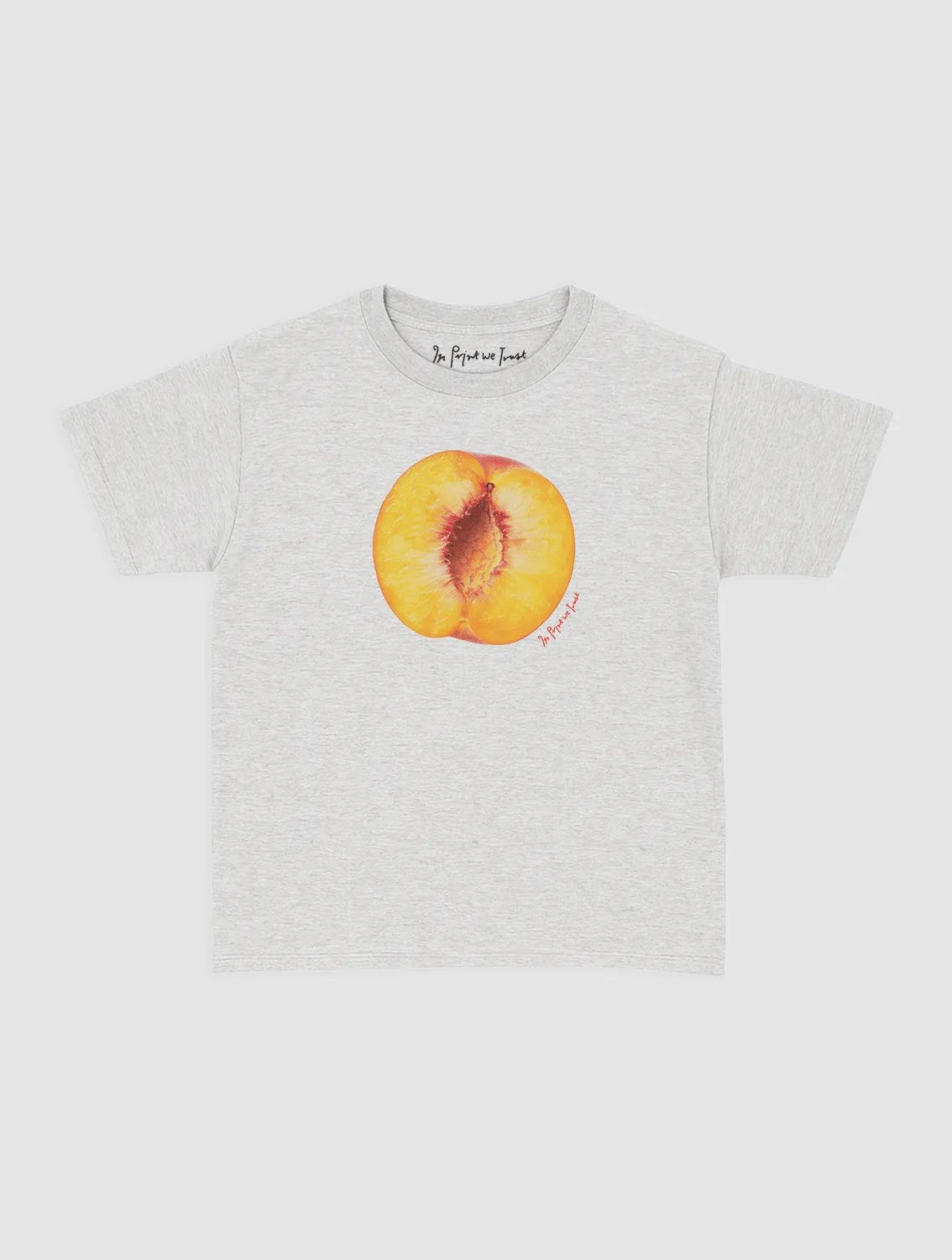 you're a peach! baby tee - In Print We Trust