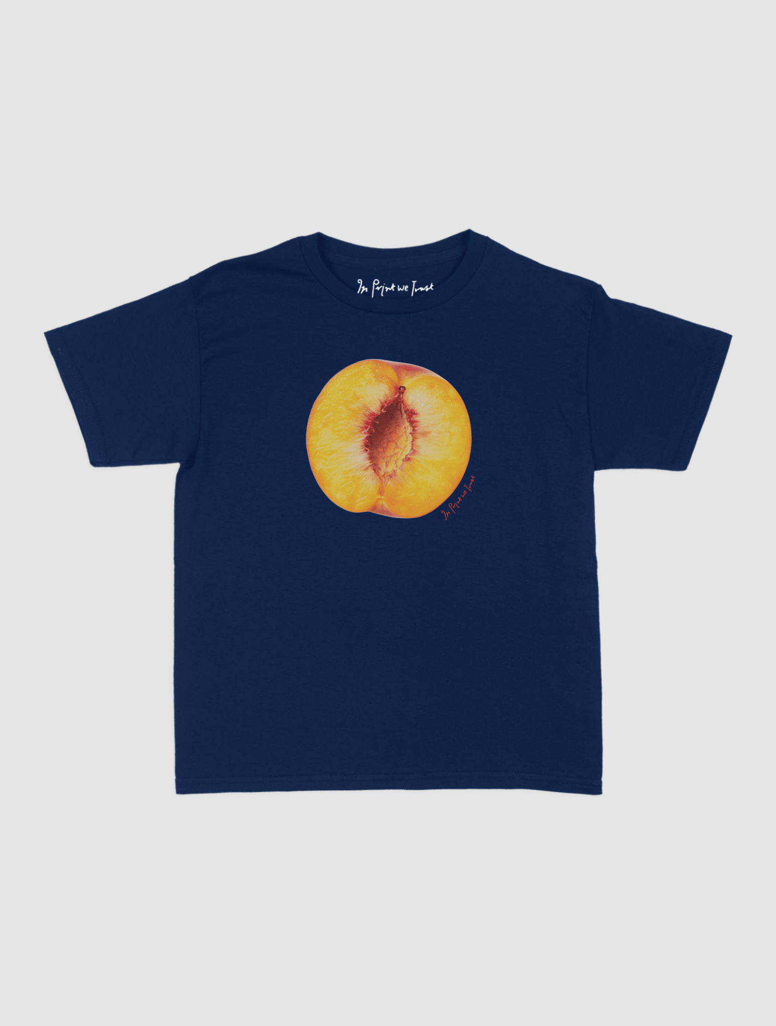 you're a peach! baby tee - In Print We Trust