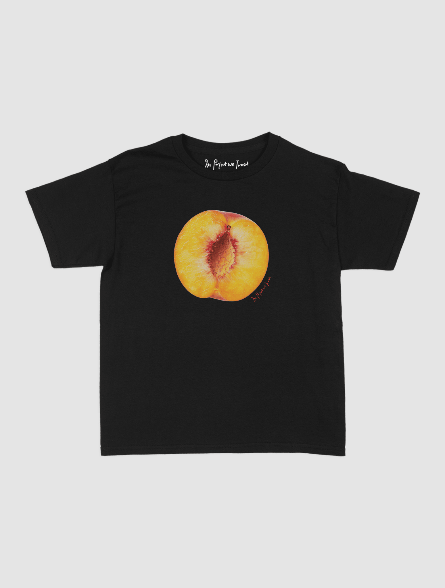 you're a peach! baby tee - In Print We Trust