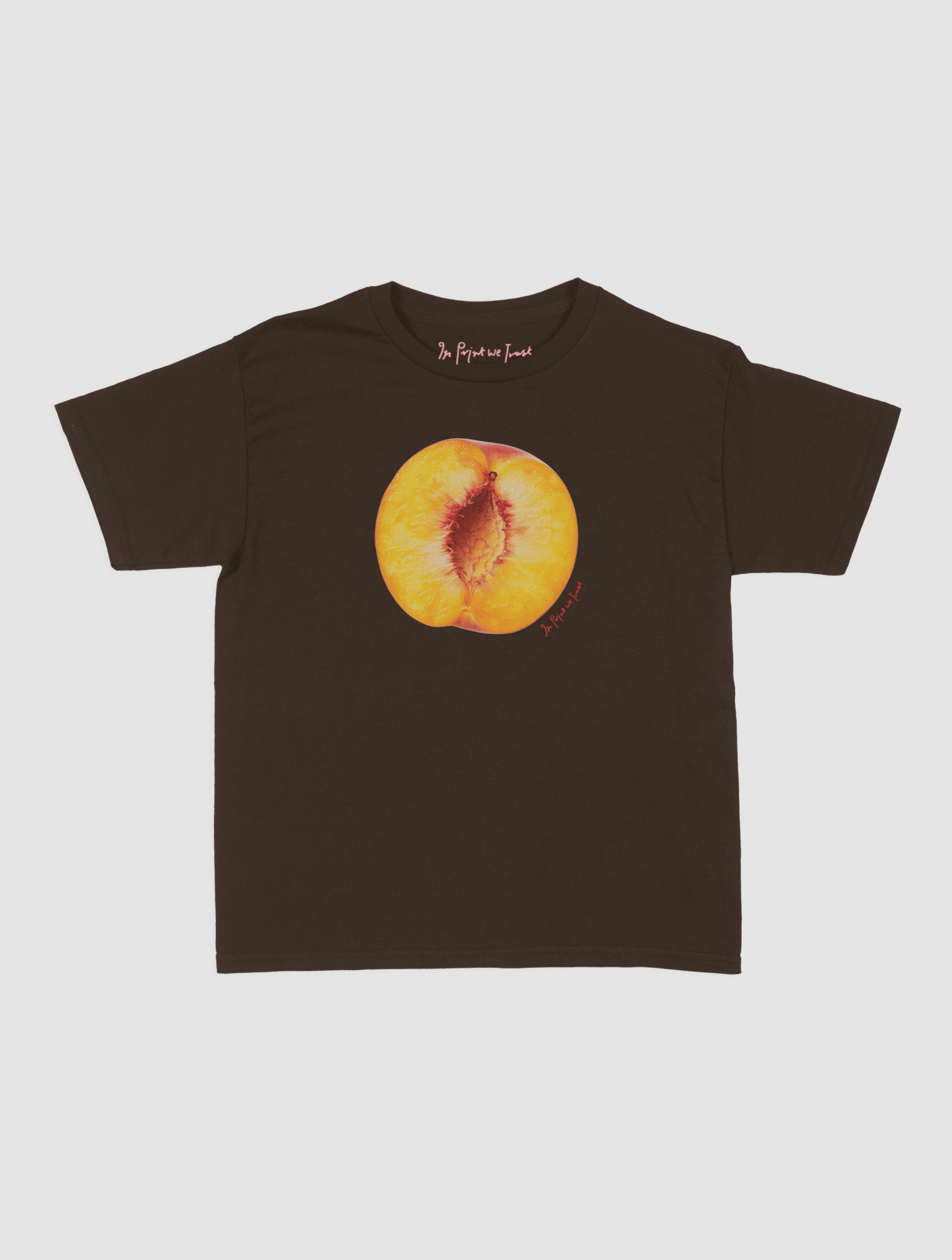 you're a peach! baby tee - In Print We Trust
