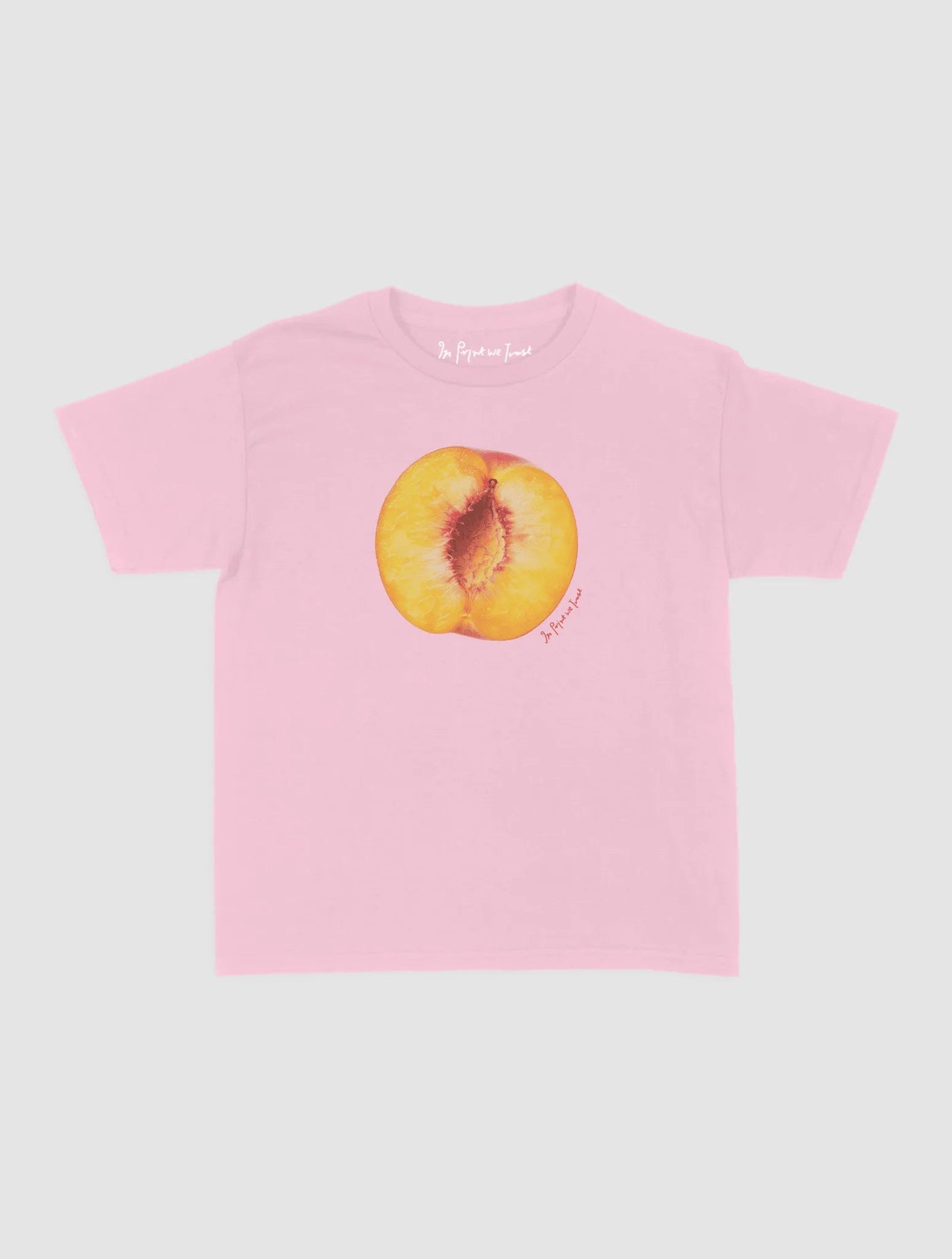 you're a peach! baby tee - In Print We Trust